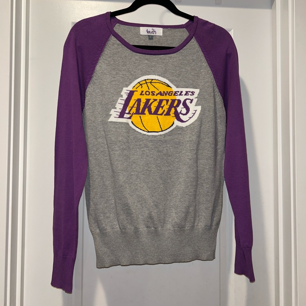 Touch Los Angeles Lakers Sweater Size Large